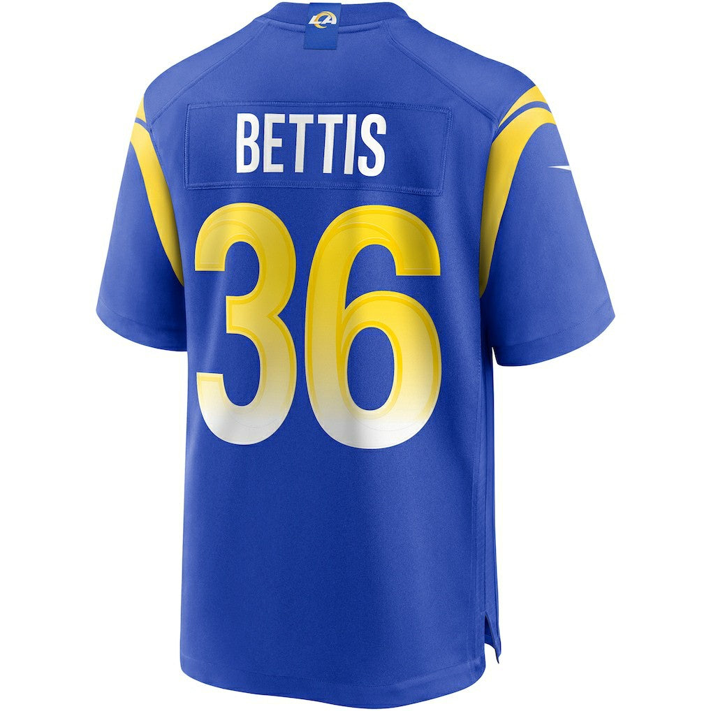 Jerome Bettis Los Angeles Rams Game Retired Player Jersey Royal - Nike