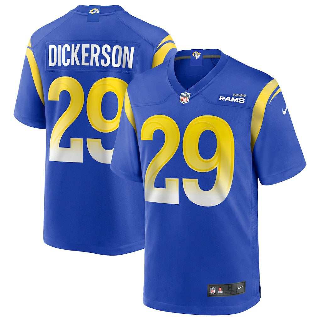Eric Dickerson Los Angeles Rams Game Retired Player Jersey Royal - Nike