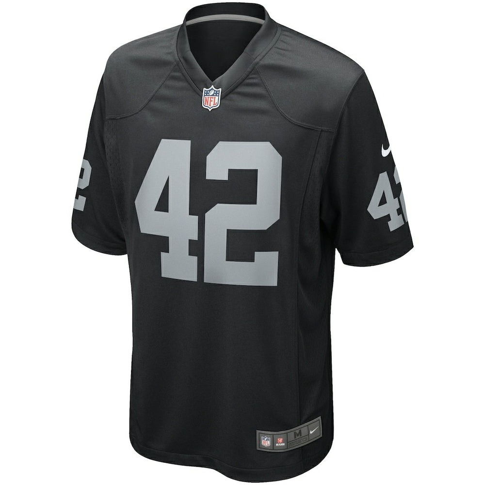Ronnie Lott Las Vegas Raiders Game Retired Player Jersey Black - Nike
