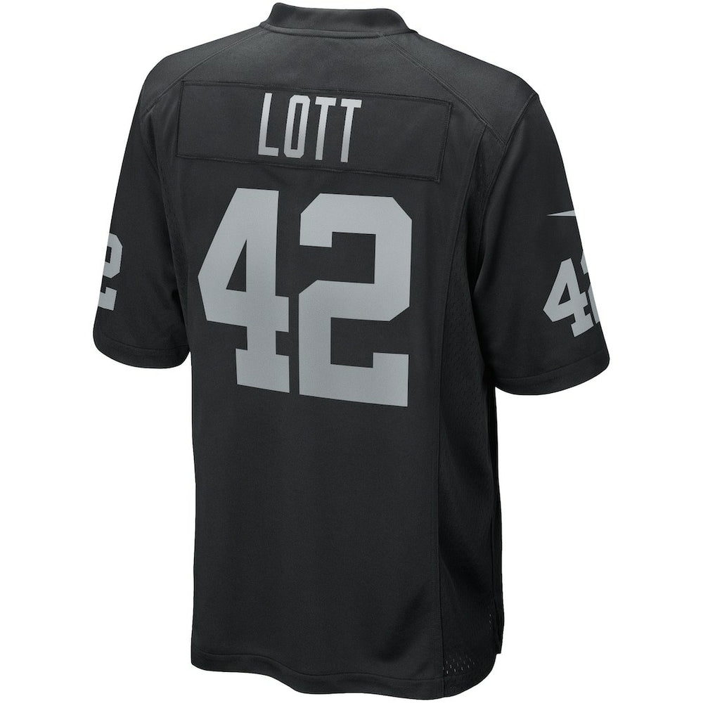 Ronnie Lott Las Vegas Raiders Game Retired Player Jersey Black - Nike