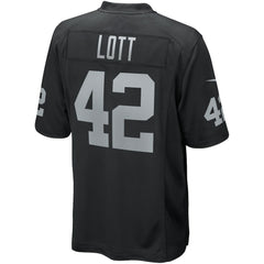 Ronnie Lott Las Vegas Raiders Game Retired Player Jersey Black - Nike