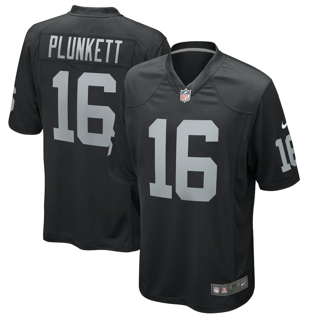 Jim Plunkett Las Vegas Raiders Game Retired Player Jersey Black - Nike