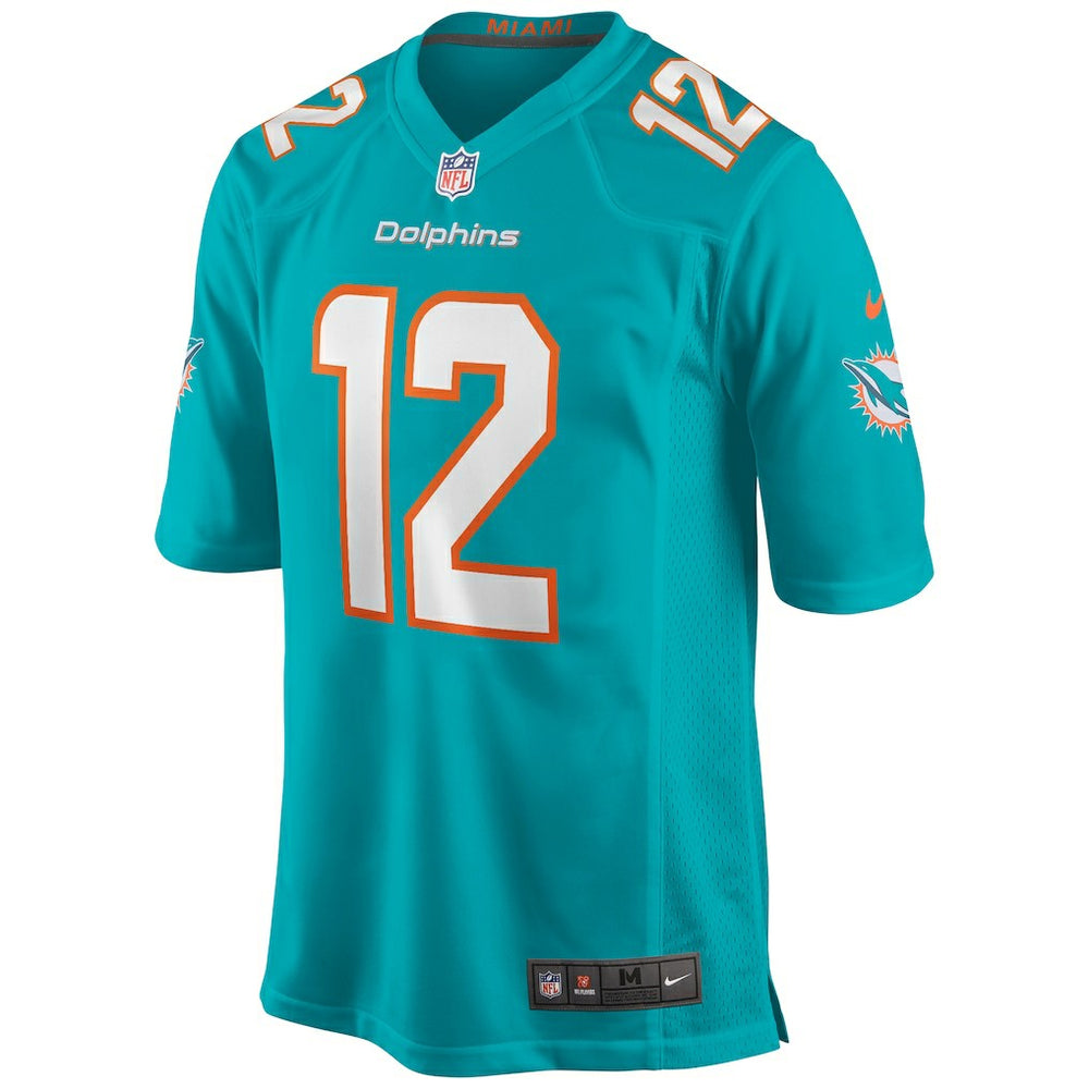 Bob Griese Miami Dolphins Game Retired Player Jersey Aqua - Nike