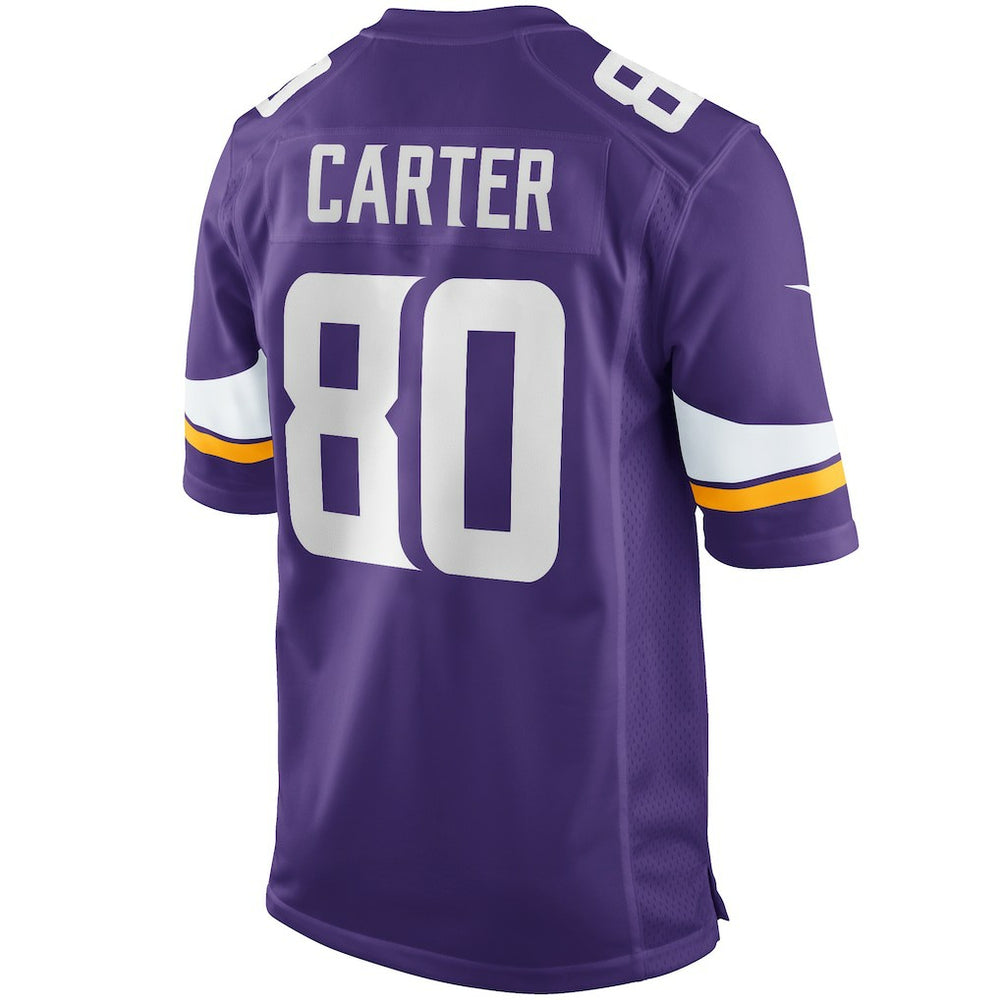 Cris Carter Minnesota Vikings Game Retired Player Jersey Purple - Nike