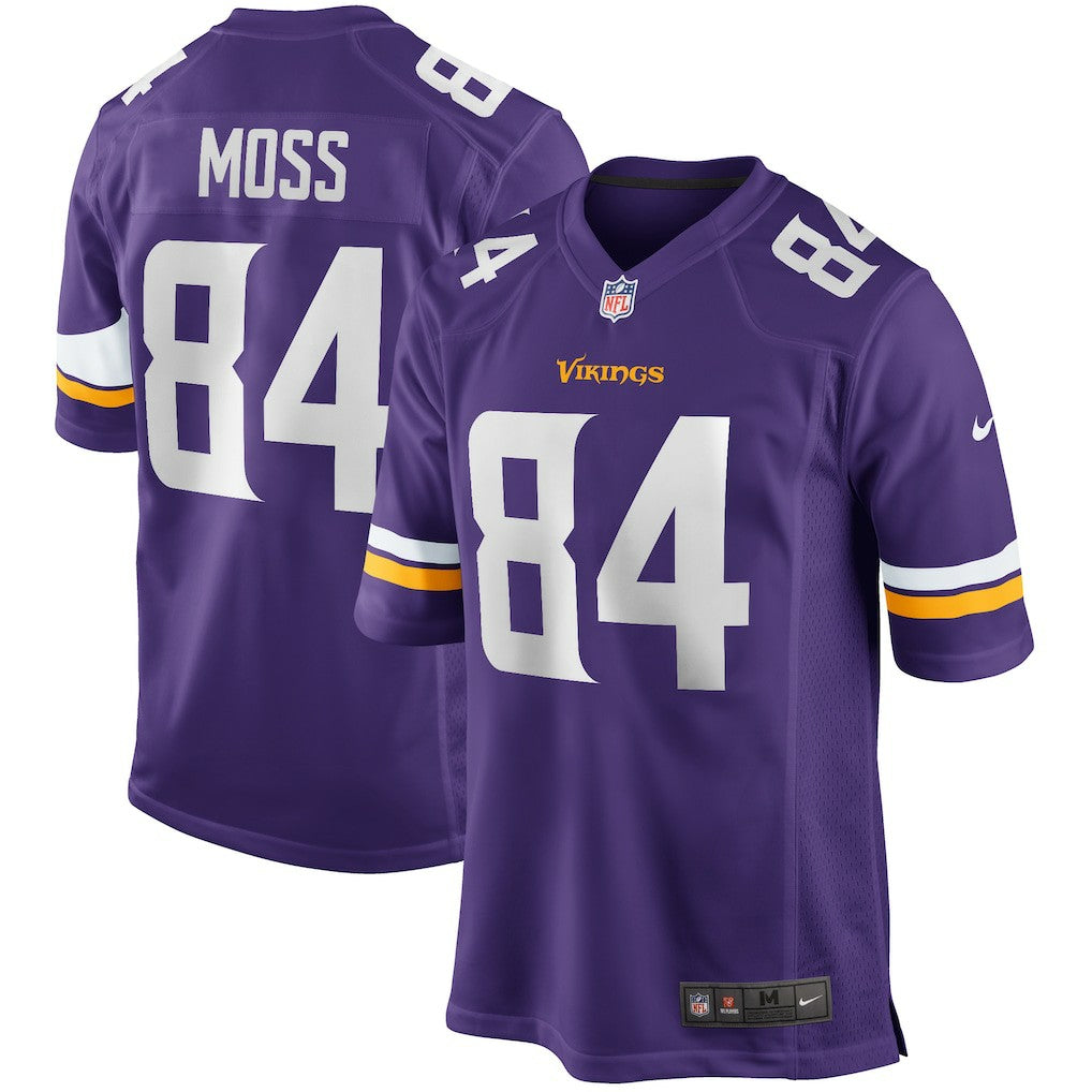 Randy Moss Minnesota Vikings Game Retired Player Jersey Purple - Nike