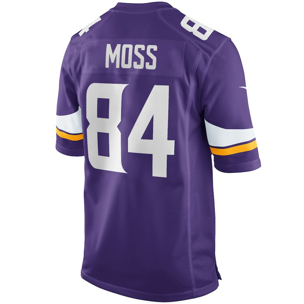 Randy Moss Minnesota Vikings Game Retired Player Jersey - Purple | NFL Jerseys