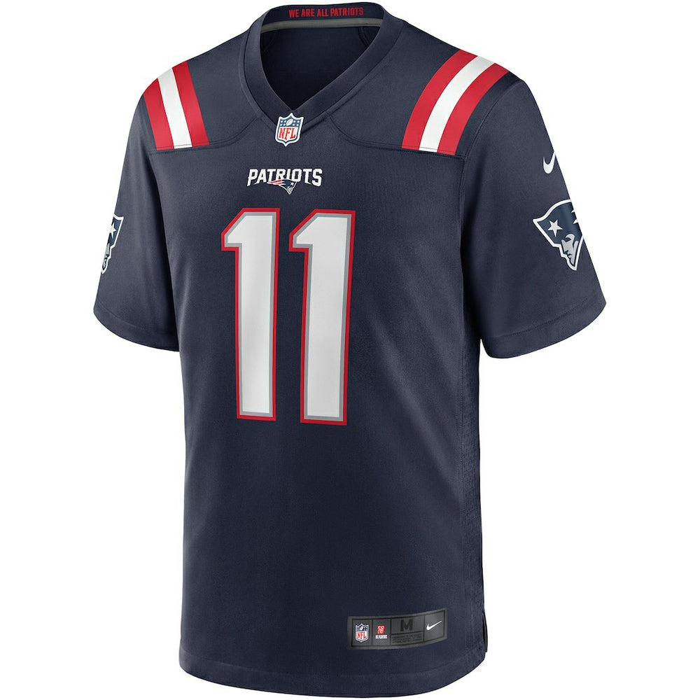 Drew Bledsoe New England Patriots Game Retired Player Jersey Navy - Nike