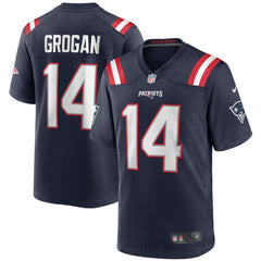 Steve Grogan New England Patriots Game Retired Player Jersey Navy - Nike