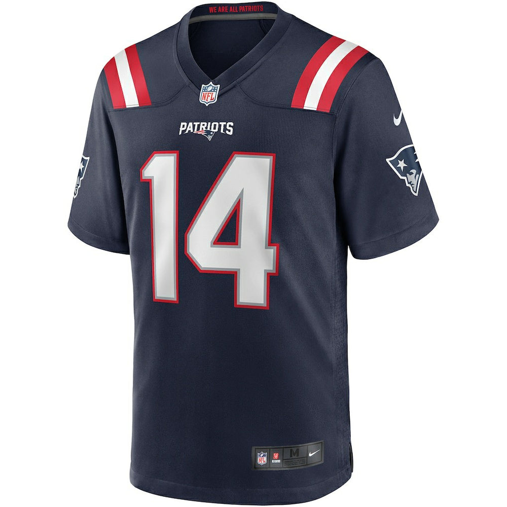 Steve Grogan New England Patriots Game Retired Player Jersey Navy - Nike
