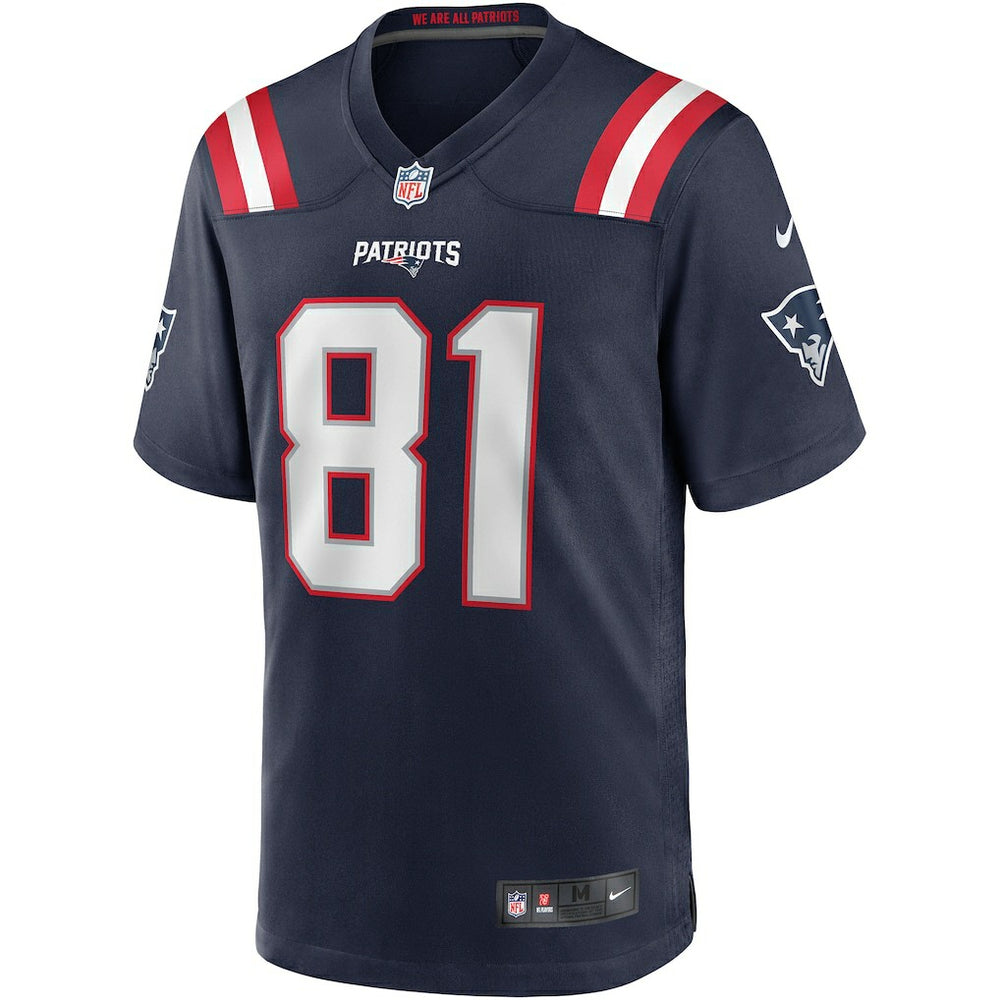 Randy Moss New England Patriots Game Retired Player Jersey Navy - Nike
