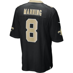 Archie Manning New Orleans Saints Game Retired Player Jersey Black - Nike