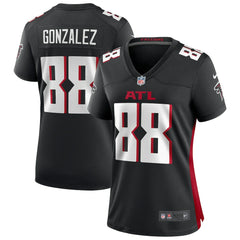 Tony Gonzalez Atlanta Falcons Women's Game Retired Player Jersey Black - Nike