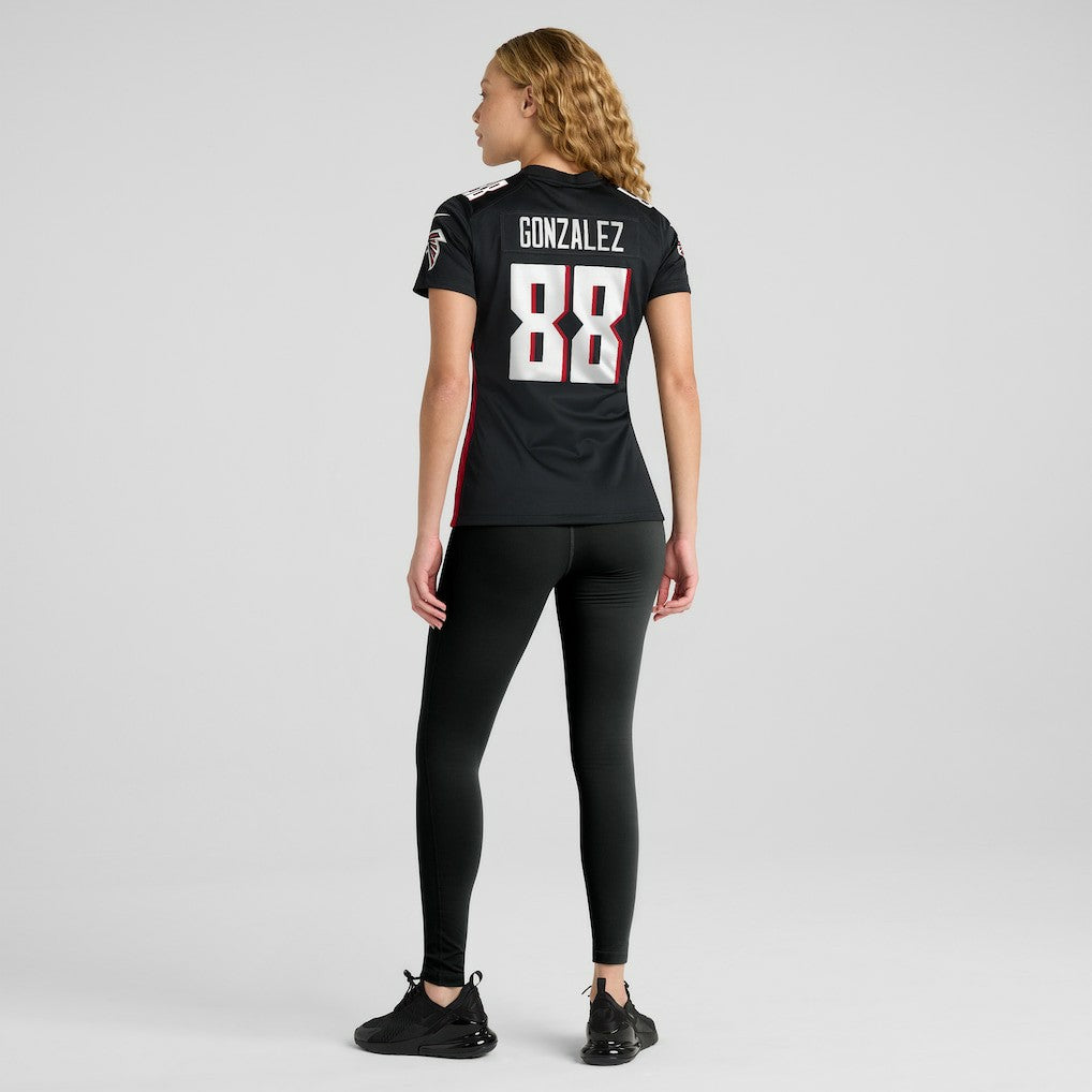 Tony Gonzalez Atlanta Falcons Women's Game Retired Player Jersey Black - Nike