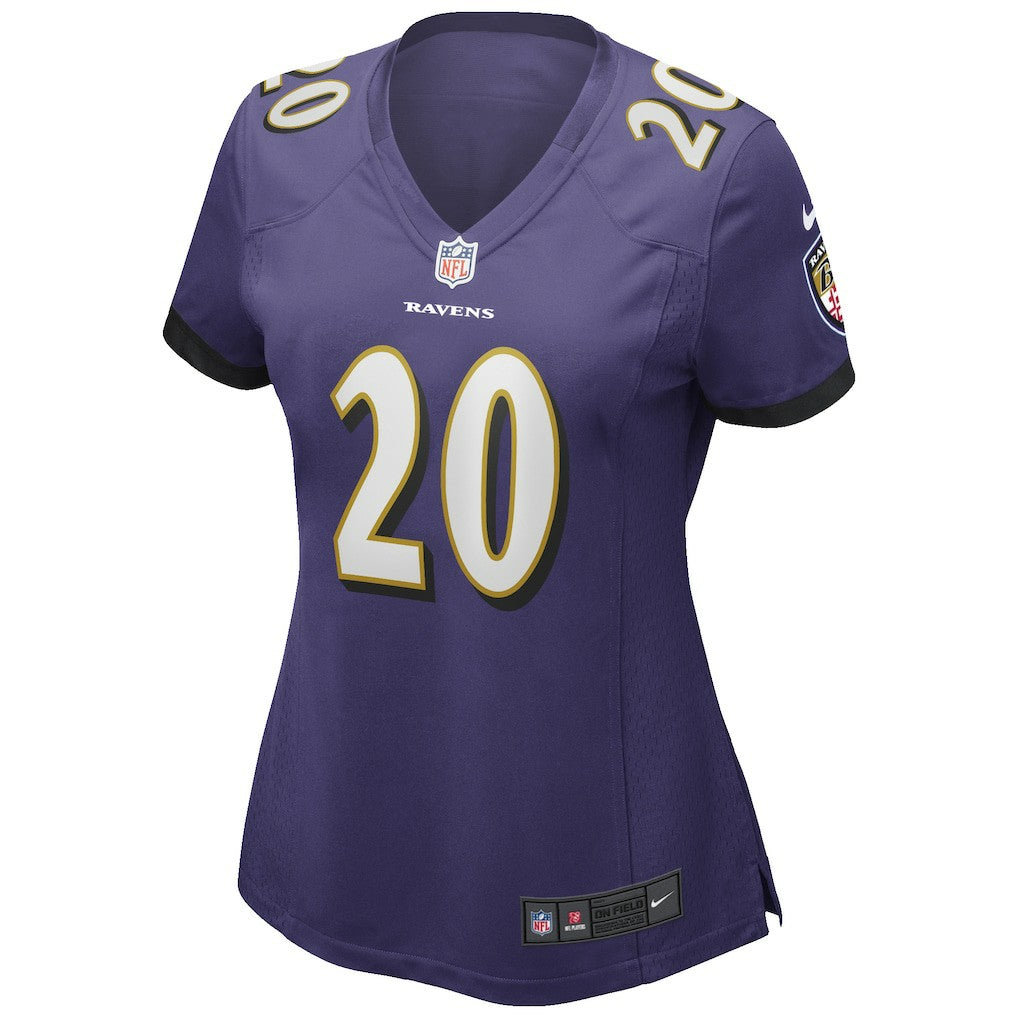 Ed Reed Baltimore Ravens Women's Game Retired Player Jersey - Purple | NFL Jerseys