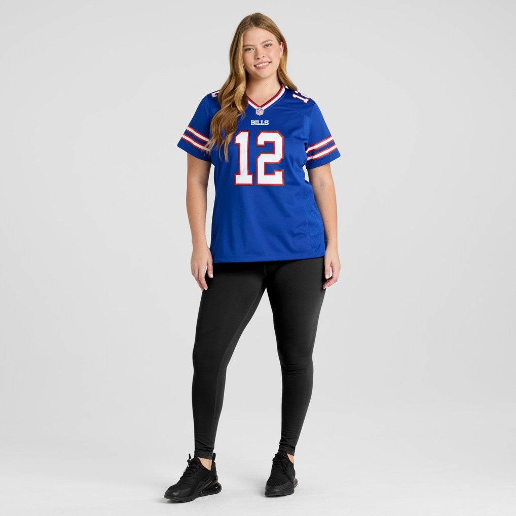 Jim Kelly Buffalo Bills Women's Game Retired Player Jersey Royal - Nike