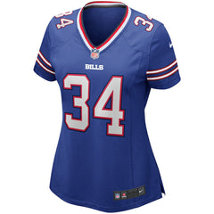Thurman Thomas Buffalo Bills Women's Game Retired Player Jersey Royal - Nike