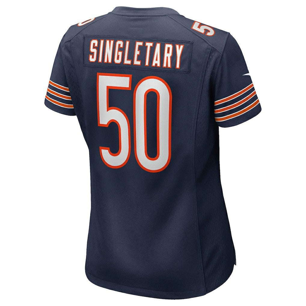 Mike Singletary Chicago Bears Women's Game Retired Player Jersey - Navy | NFL Jerseys
