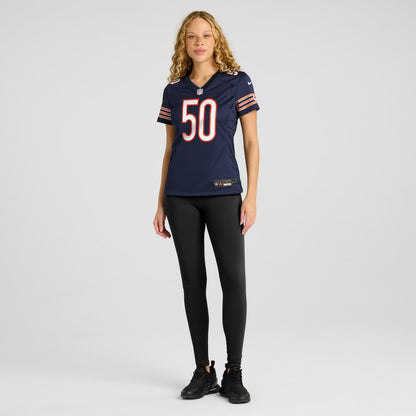 Mike Singletary Chicago Bears Women's Game Retired Player Jersey - Navy | NFL Jerseys