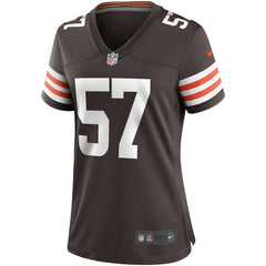 Clay Matthews Cleveland Browns Women's Game Retired Player Jersey Brown - Nike