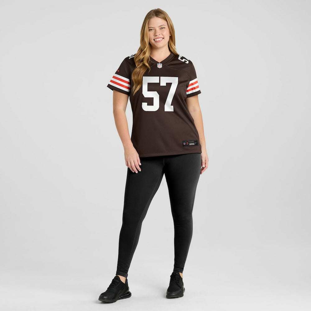 Clay Matthews Cleveland Browns Women's Game Retired Player Jersey Brown - Nike