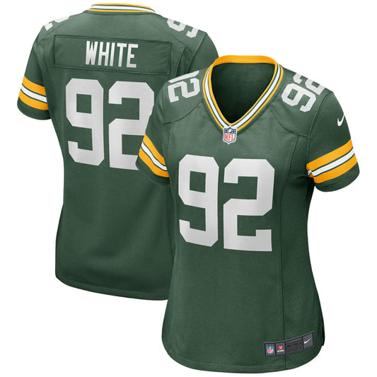 Reggie White Green Bay Packers Women's Game Retired Player Jersey - Green | NFL Jerseys