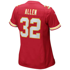 Marcus Allen Kansas City Chiefs Women's Game Retired Player Jersey Red - Nike