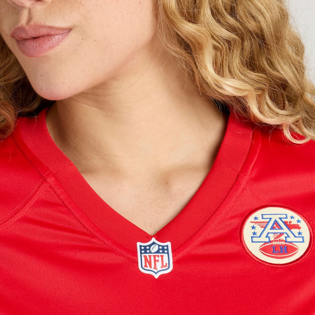 Priest Holmes Kansas City Chiefs Women's Game Retired Player Jersey - Red | NFL Jerseys