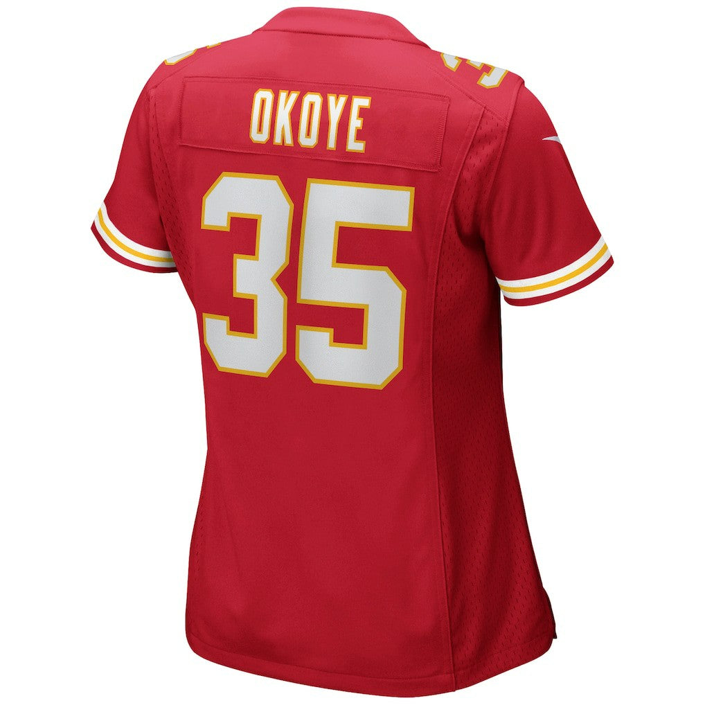 Christian Okoye Kansas City Chiefs Women's Game Retired Player Jersey Red - Nike