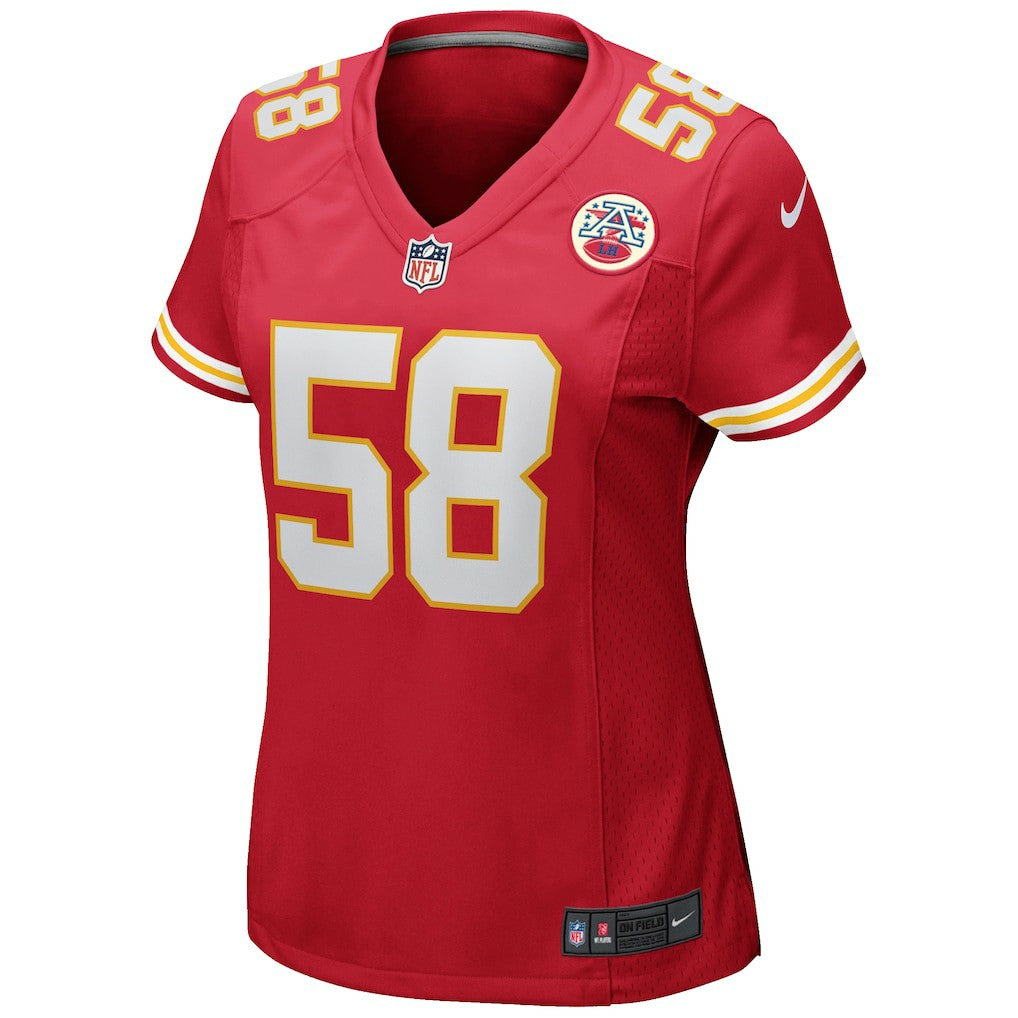 Derrick Thomas Kansas City Chiefs Women's Game Retired Player Jersey Red - Nike