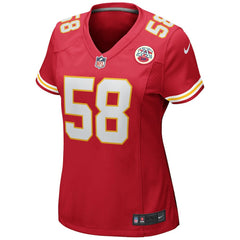 Derrick Thomas Kansas City Chiefs Women's Game Retired Player Jersey Red - Nike