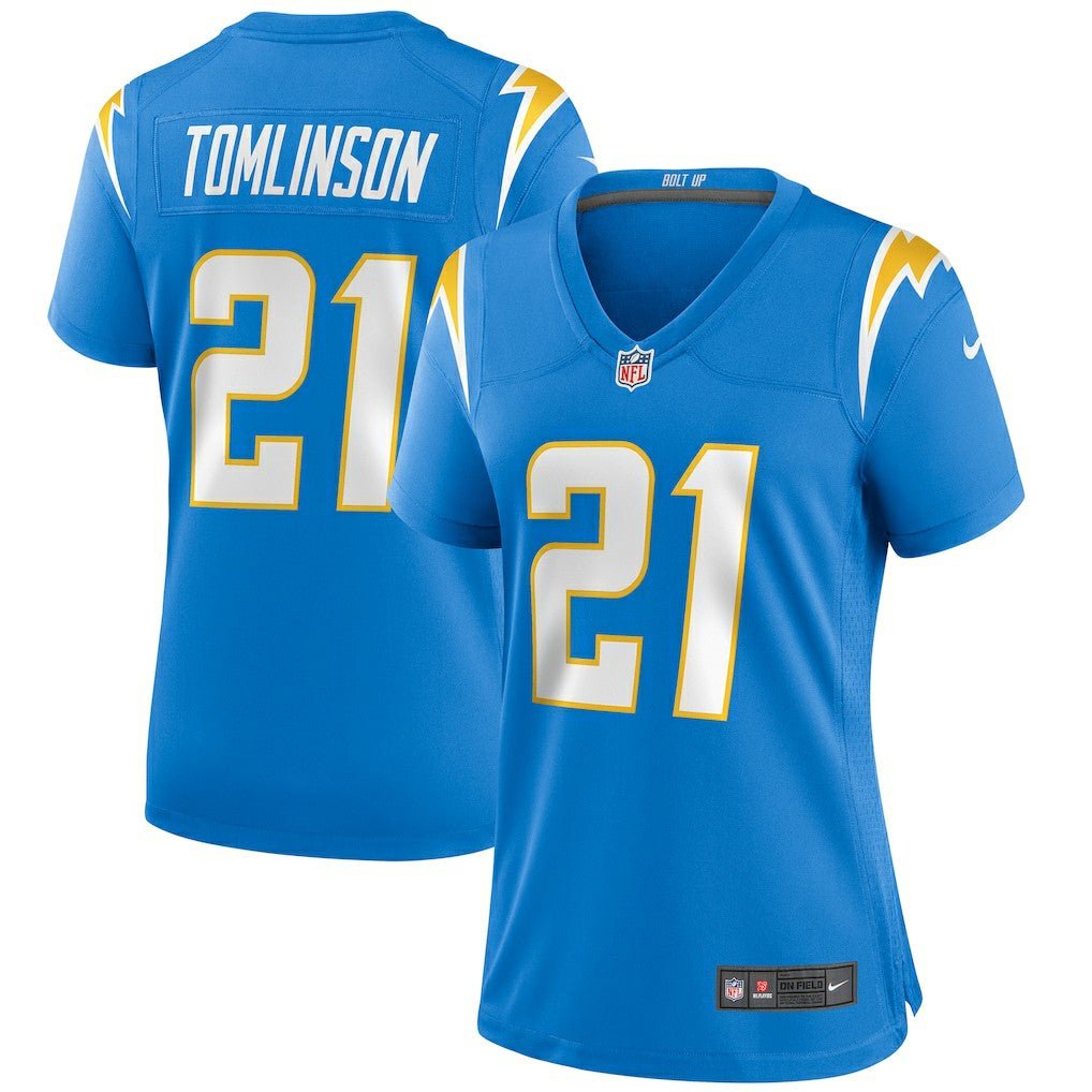 LaDainian Tomlinson Los Angeles Chargers Women's Game Retired Player Jersey Powder Blue - Nike