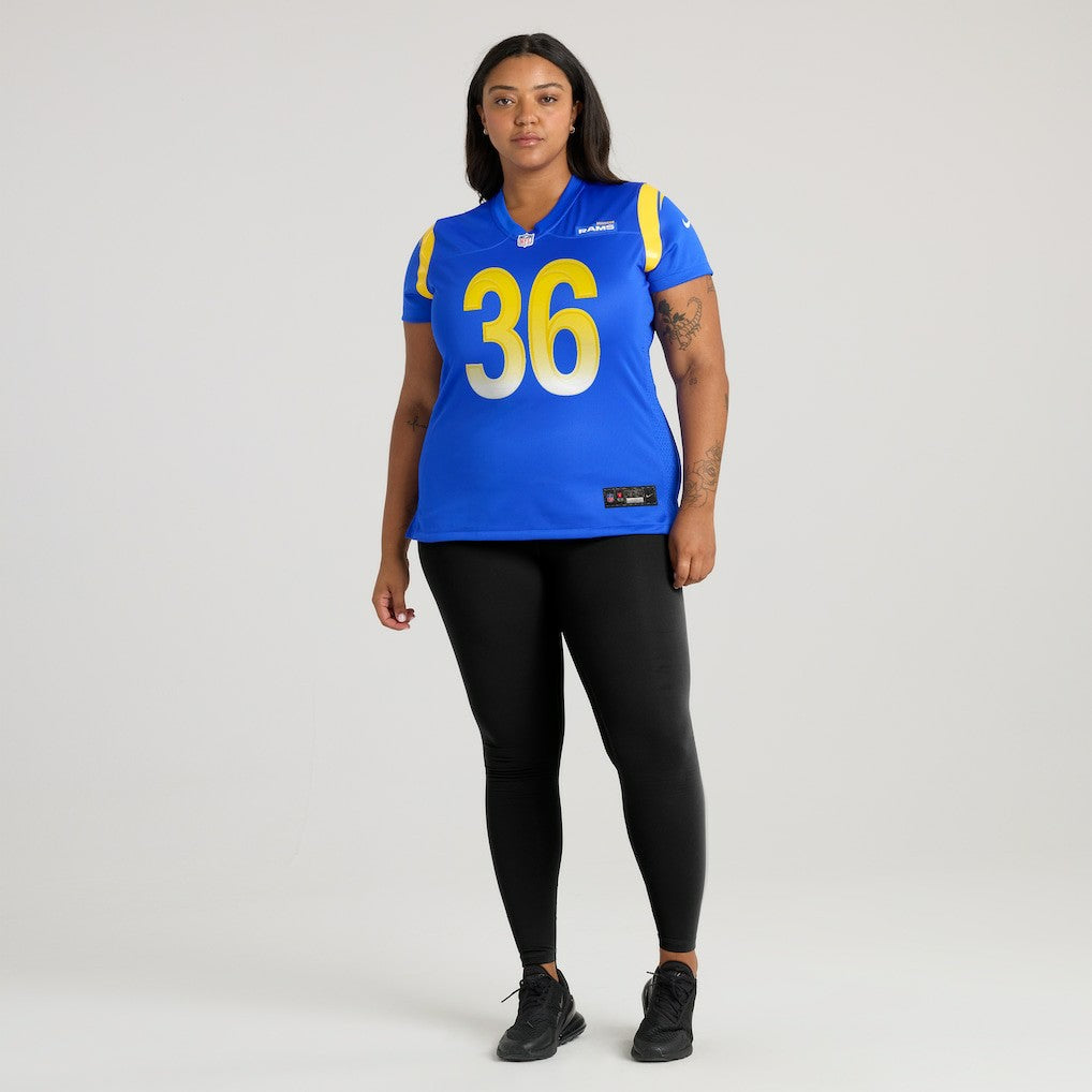Jerome Bettis Los Angeles Rams Women's Game Retired Player Jersey Royal - Nike