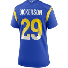 Eric Dickerson Los Angeles Rams Women's Game Retired Player Jersey Royal - Nike