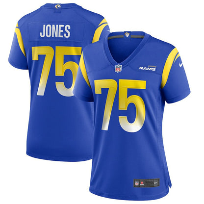 Deacon Jones Los Angeles Rams Women's Game Retired Player Jersey - Royal | NFL Jerseys