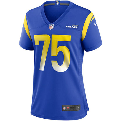 Deacon Jones Los Angeles Rams Women's Game Retired Player Jersey - Royal | NFL Jerseys