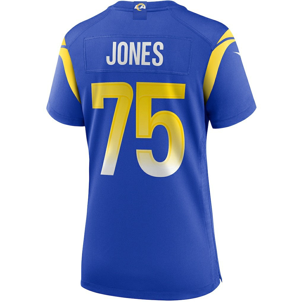 Deacon Jones Los Angeles Rams Women's Game Retired Player Jersey - Royal | NFL Jerseys