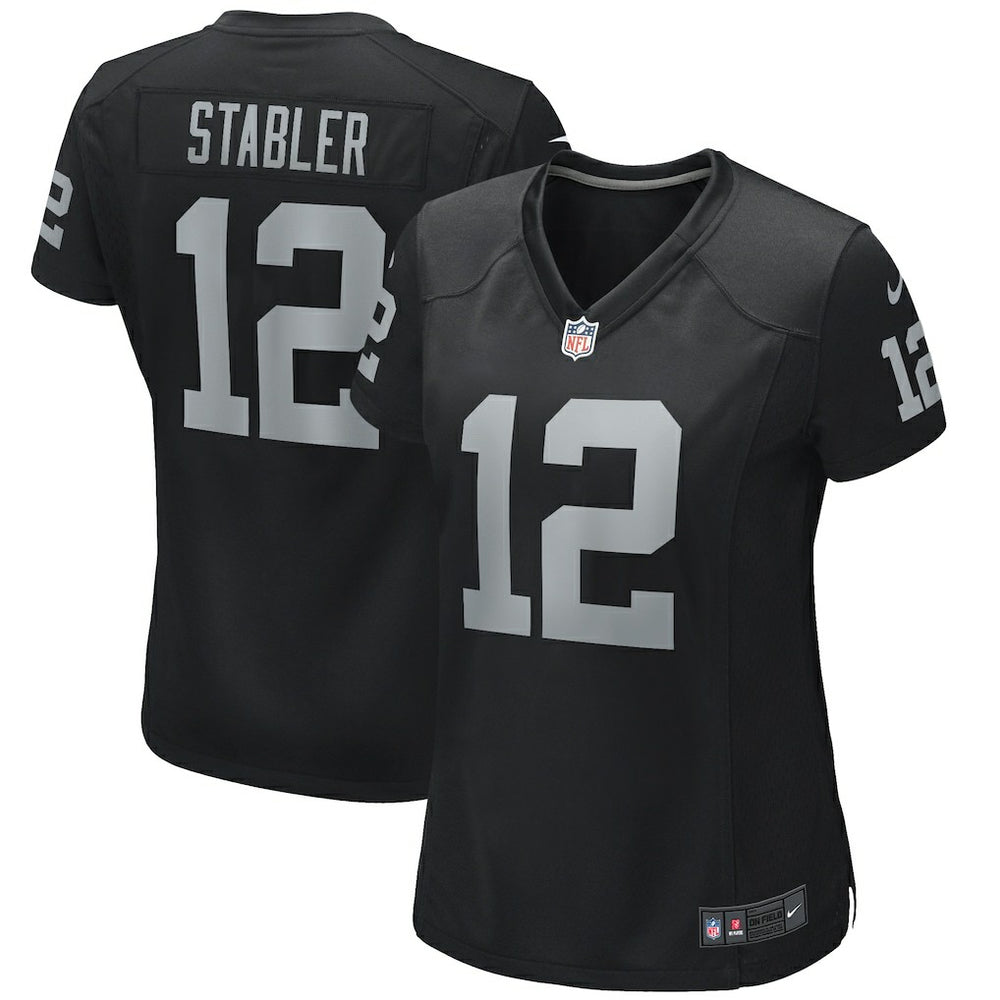 Ken Stabler Las Vegas Raiders Women's Game Retired Player Jersey Black - Nike