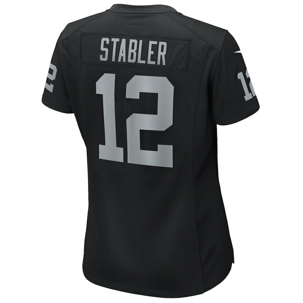 Ken Stabler Las Vegas Raiders Women's Game Retired Player Jersey Black - Nike