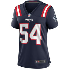 Tedy Bruschi New England Patriots Women's Game Retired Player Jersey Navy - Nike