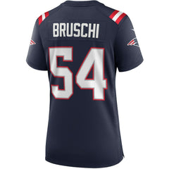 Tedy Bruschi New England Patriots Women's Game Retired Player Jersey Navy - Nike