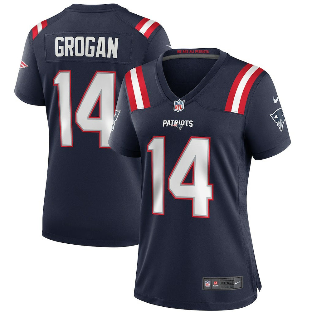 Steve Grogan New England Patriots Women's Game Retired Player Jersey Navy - Nike