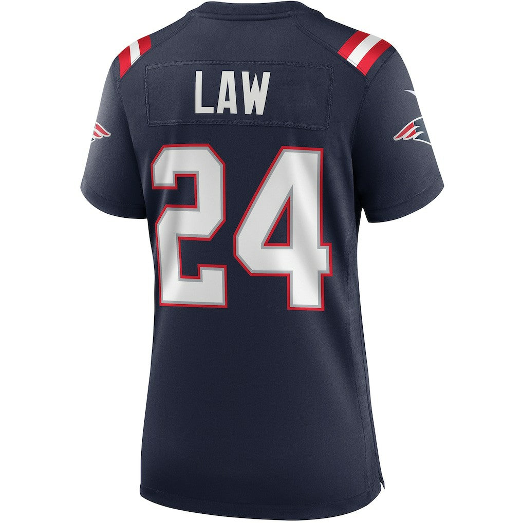 Ty Law New England Patriots Women's Game Retired Player Jersey Navy - Nike