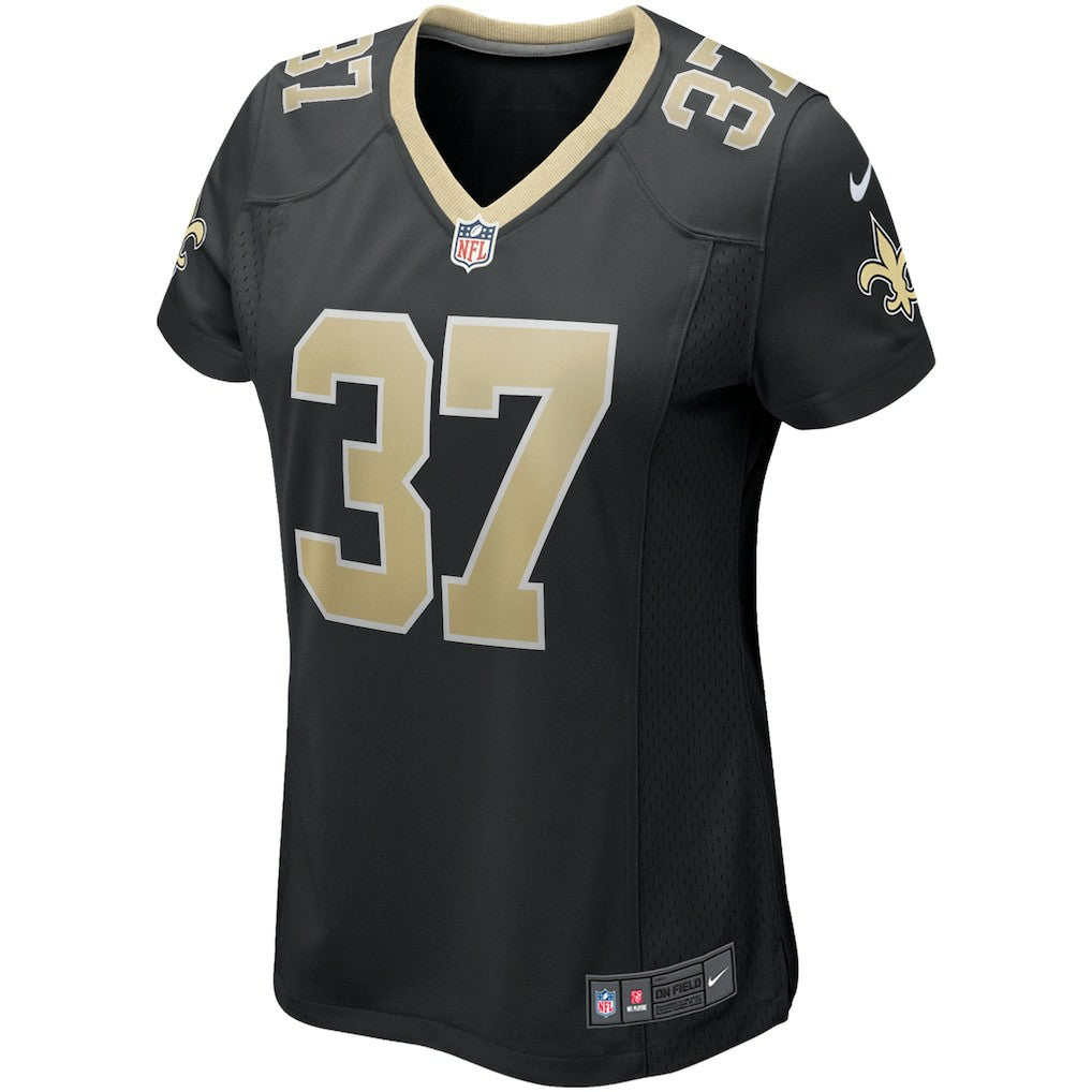 Steve Gleason New Orleans Saints Women's Game Retired Player Jersey Black - Nike