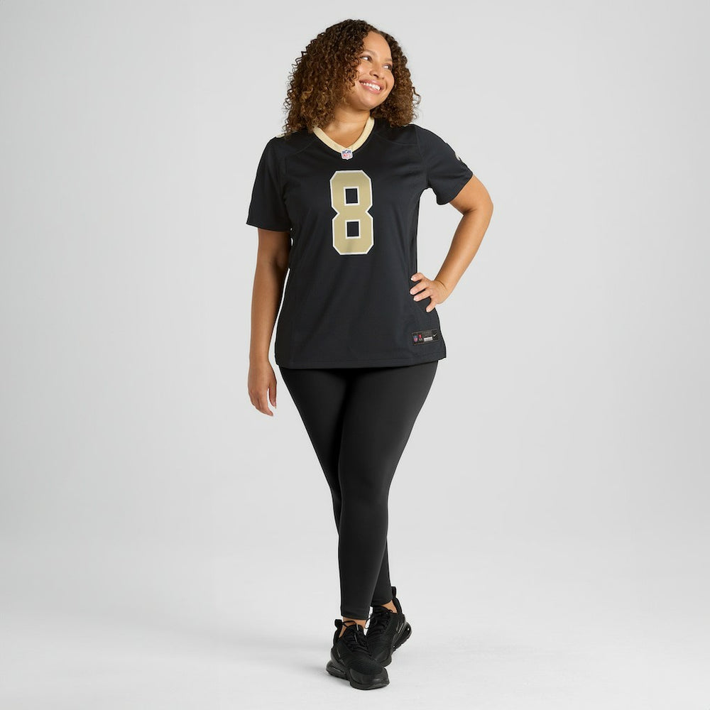 Archie Manning New Orleans Saints Women's Game Retired Player Jersey Black - Nike
