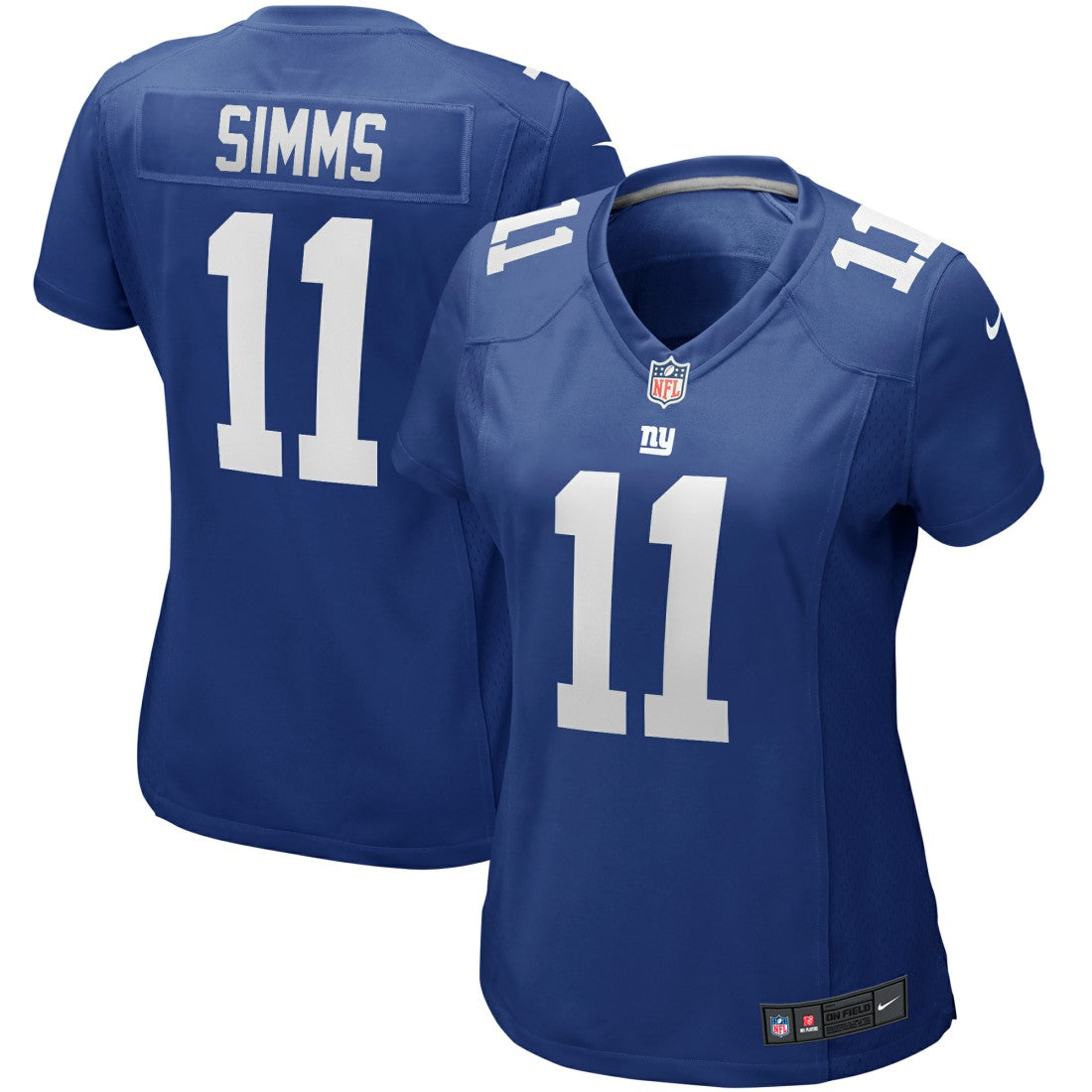 Phil Simms New York Giants Women's Game Retired Player Jersey Royal - Nike
