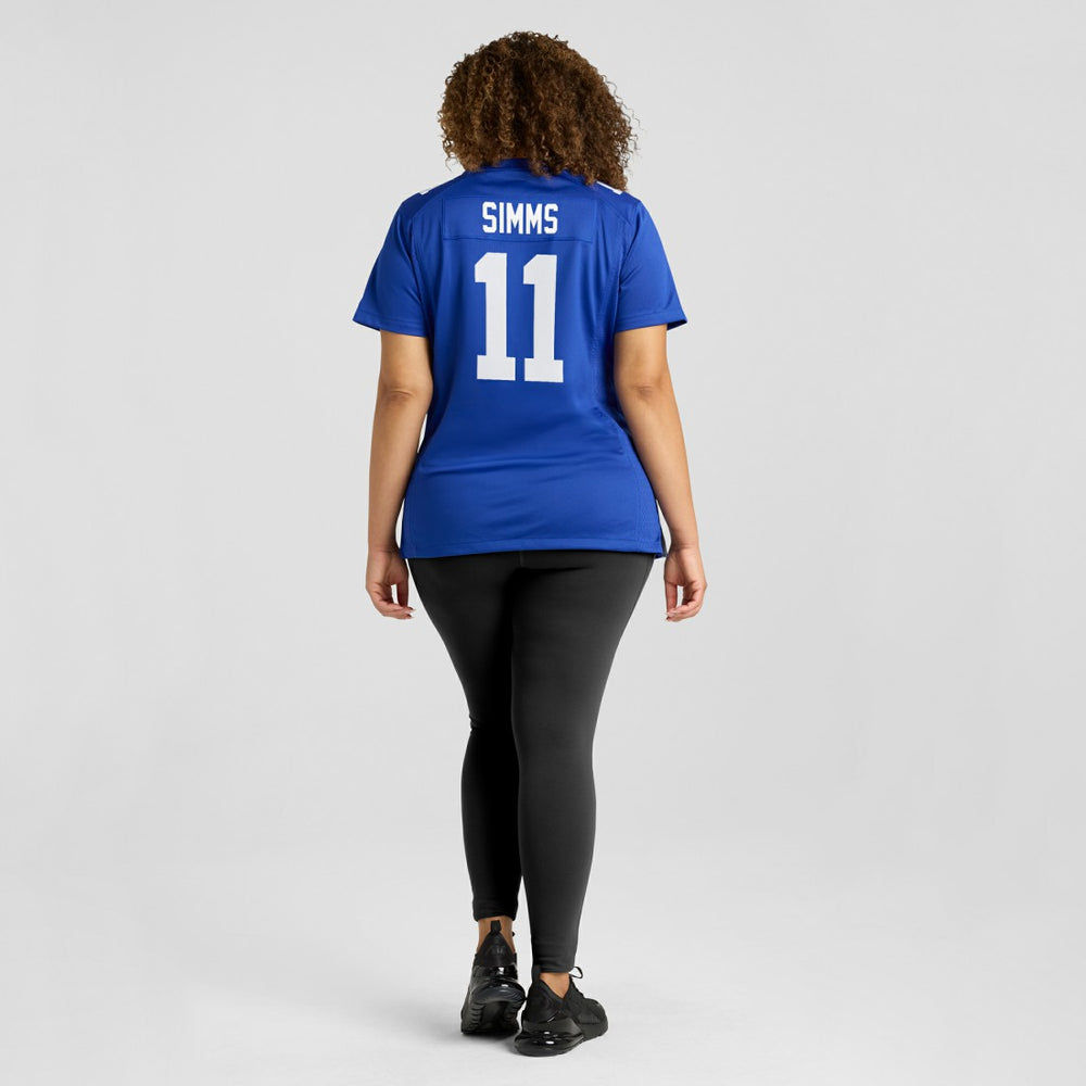 Phil Simms New York Giants Women's Game Retired Player Jersey Royal - Nike