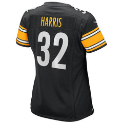 Franco Harris Pittsburgh Steelers Women's Game Retired Player Jersey Black - Nike