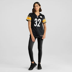 Franco Harris Pittsburgh Steelers Women's Game Retired Player Jersey Black - Nike