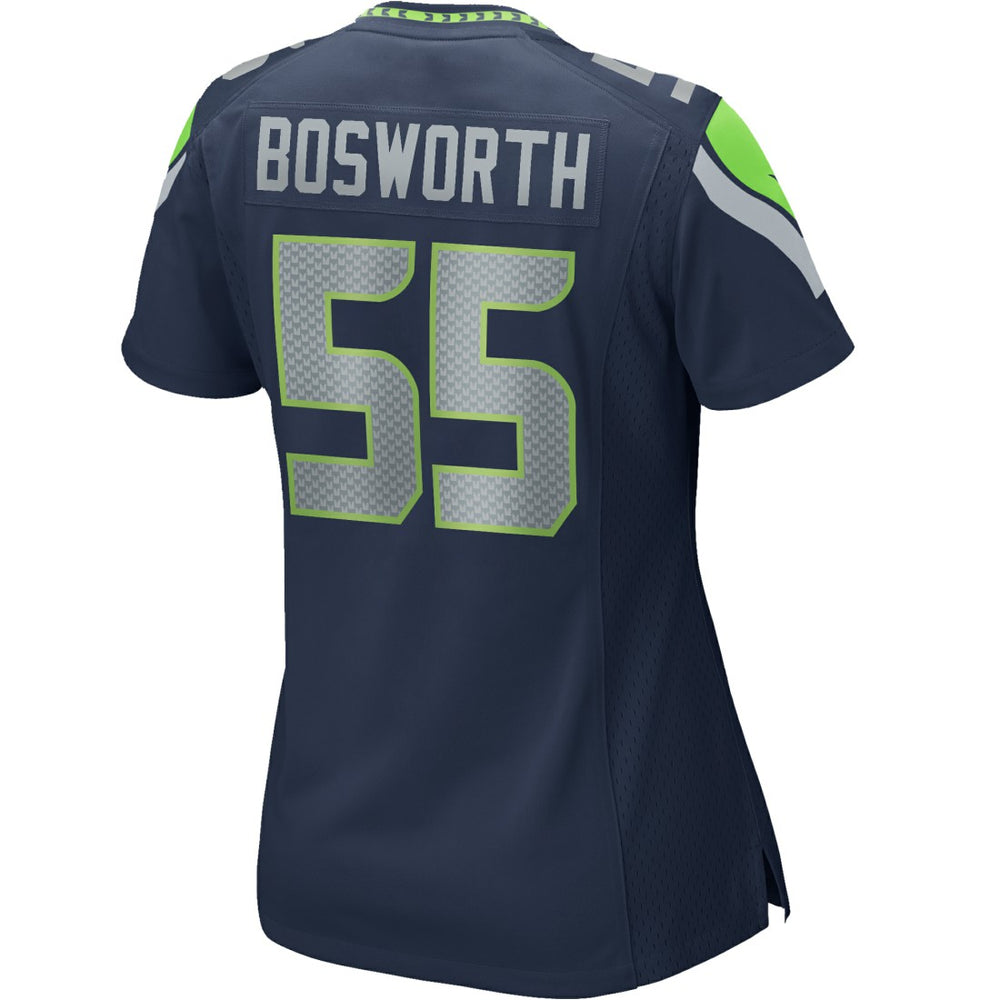 Brian Bosworth Seattle Seahawks Women's Game Retired Player Jersey College Navy - Nike