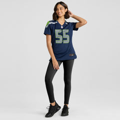 Brian Bosworth Seattle Seahawks Women's Game Retired Player Jersey College Navy - Nike